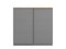artisan oak, gris graphite