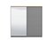 gris graphite, artisan oak
